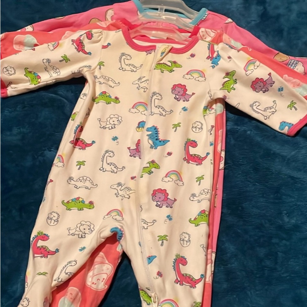 Blue Cozy Footies One Piece with Soft Fabric and Snug Fit
